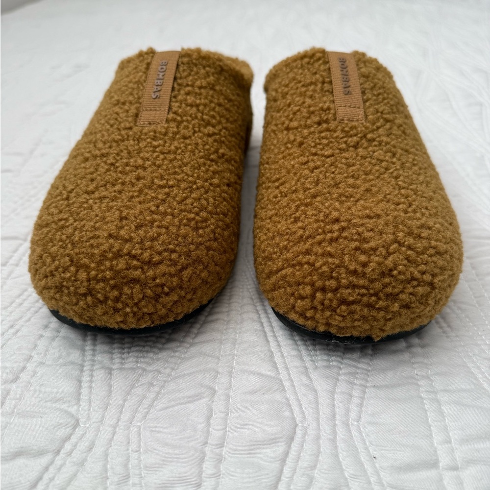 Bombas woman Slippers dark camel - Picture 6 of 7